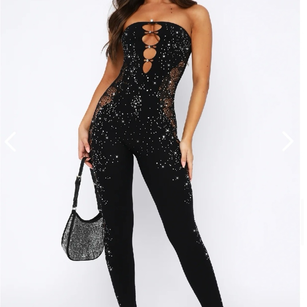 White Fox Outside of this World Jumpsuit